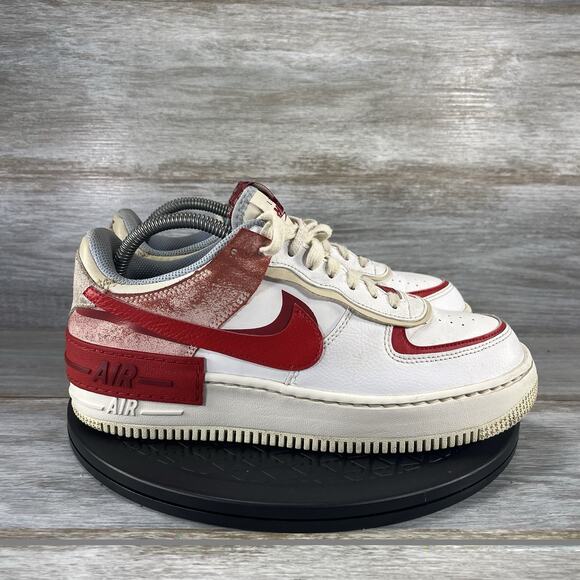 Nike Women’s Air Force 1 Low Shadow Cracked Sneaker Size 9.5 - Picture 3 of 8